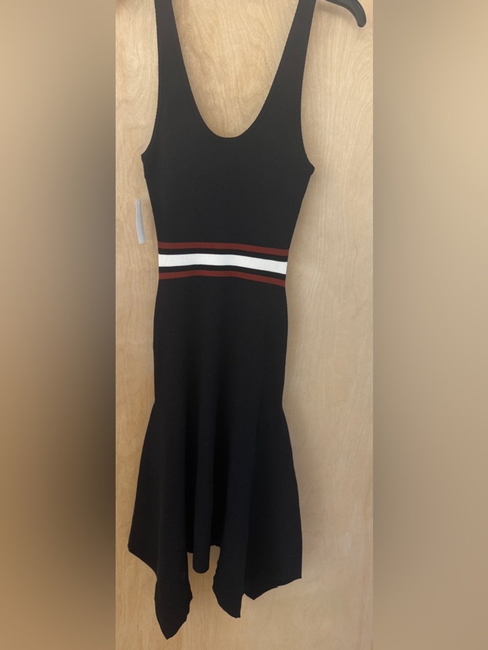 A.L.C. Anders Handkerchief Hem Knit Midi Dress - Picture 7 of 16